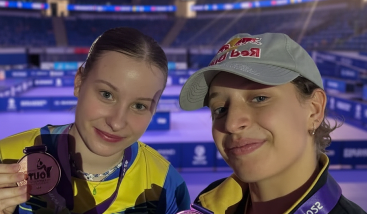 Bronze at the world championship in table tennis