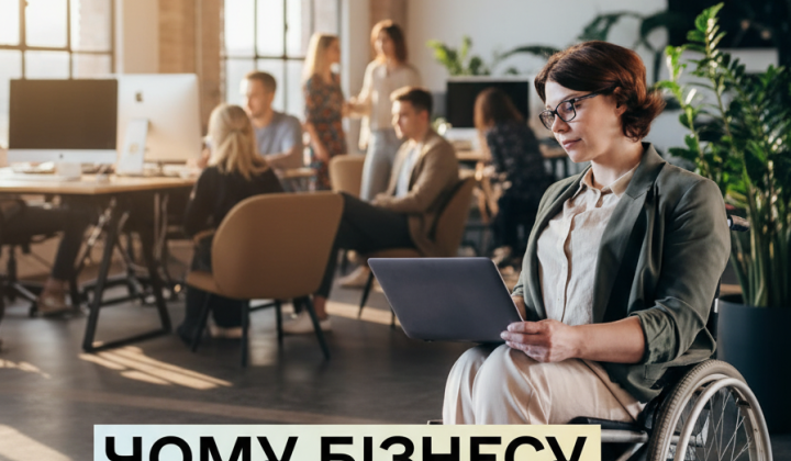 Люди з інвалідністю на роботі
