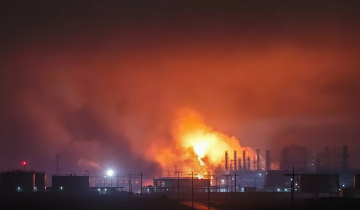 Безпілотники атакували військові об'єкти на кордонах Росії і України