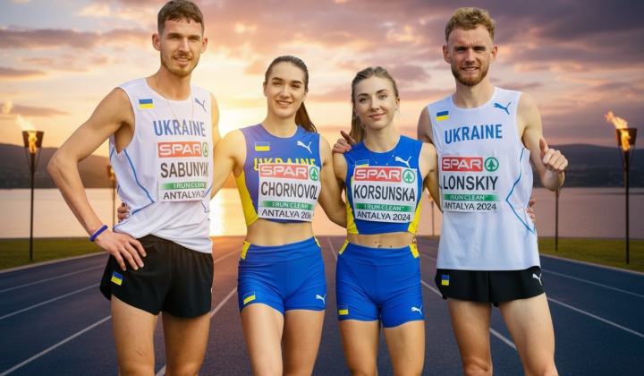 Представники України на чемпіонаті Європи з кросу