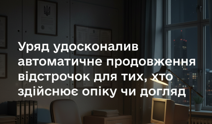 документи для відстрочки уряду