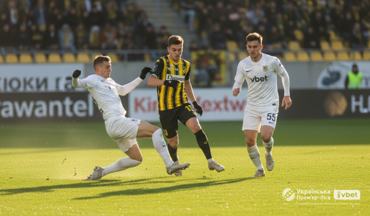 Yuriy Kopina scored a goal for Rukh