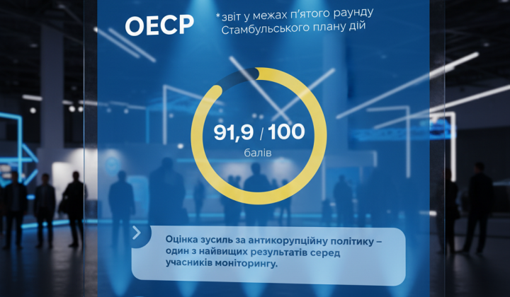 Оцінка боротьби з корупцією в Україні