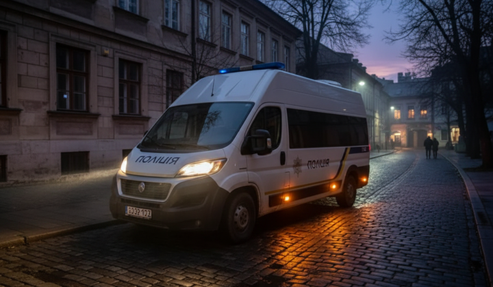 Семеро іноземців під час депортації