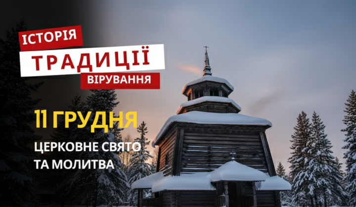 Prayer for the religious holiday on December 11