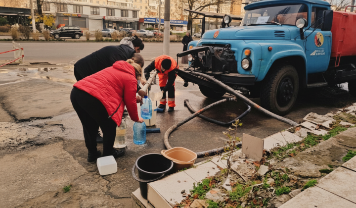 Пошкоджений історичний центр Одеси