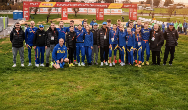 Team Ukraine at the European Cross Country Championship
