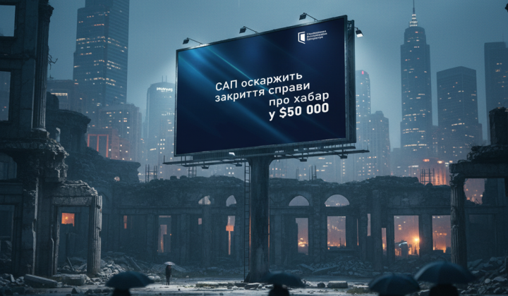 САП оскаржує закриття справи про хабар у 50 тисяч доларів