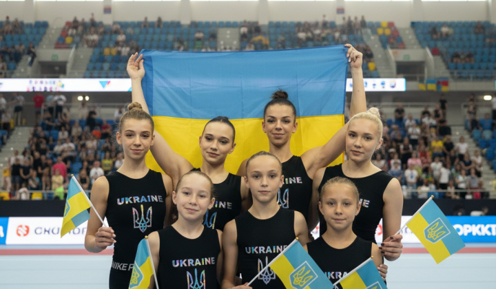 Українські акробатки з двома золотими медалями