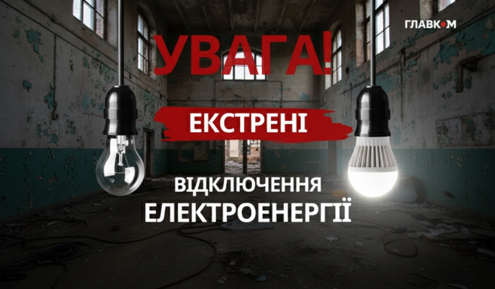 Знеструмлення в чотирьох областях
