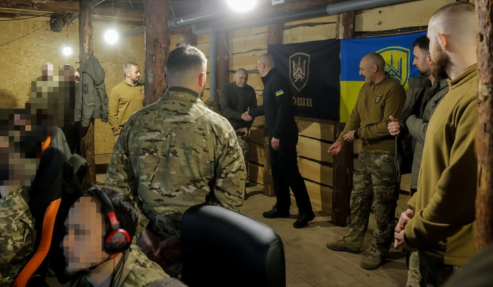 Міністр оборони Шмигаль на передовій