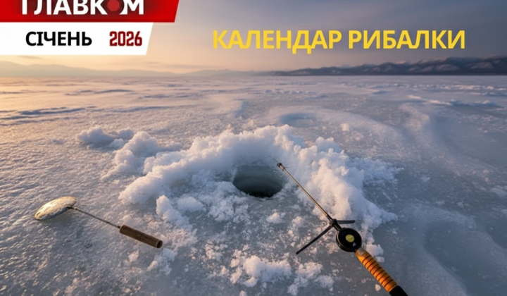 Календарь рыбалки на январь 2026