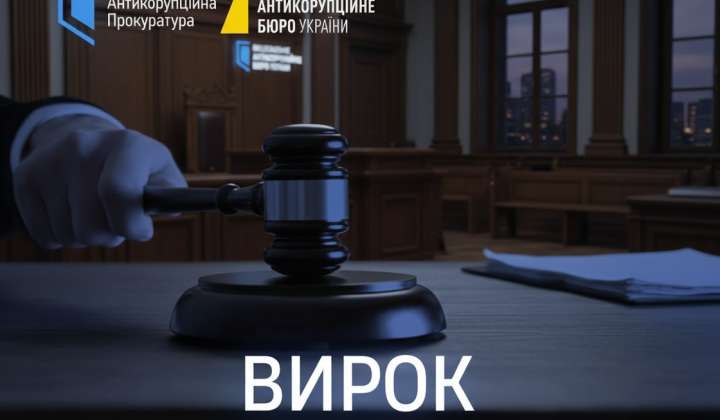 ВАКС виніс вирок за розкрадання 17 млн: колишній керівник отримав 9 років