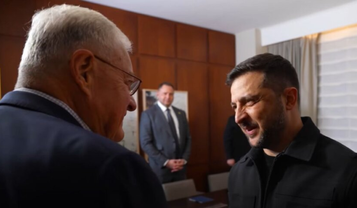 Зеленский с генералом Келлогом в США