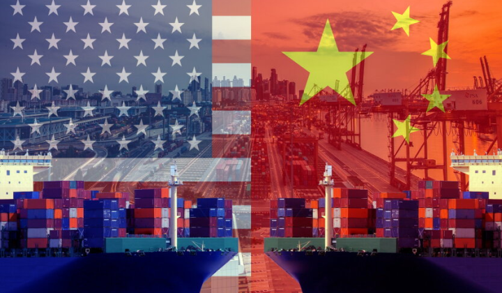 Зображення торгової війни США і Китаю