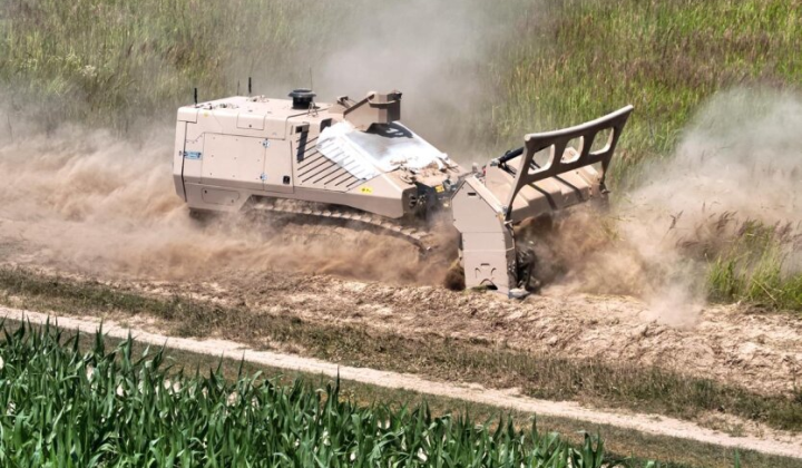 Дрони в небі над полем