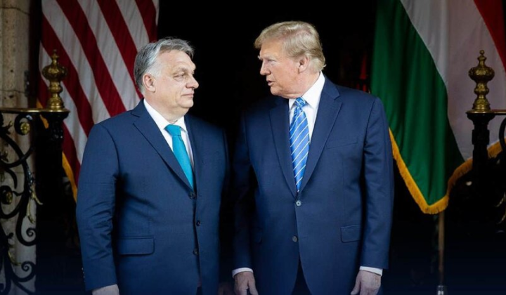 Трамп и Орбан на встрече