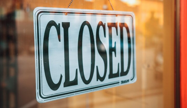 Закрытое предприятие из-за налогов