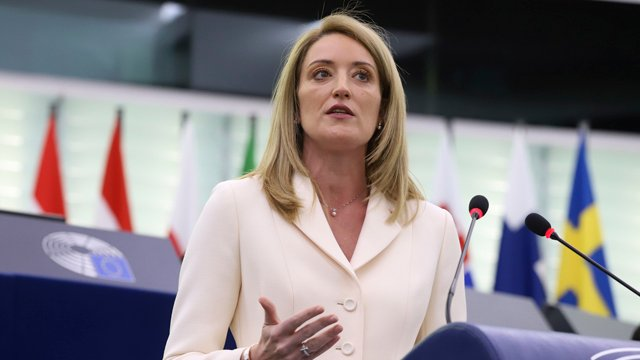Президент Європарламенту Роберта Метсола