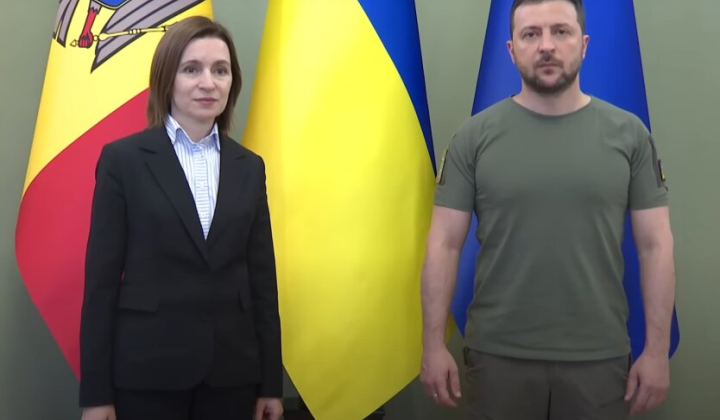 Зеленський та Санду підписали спільну заяву
