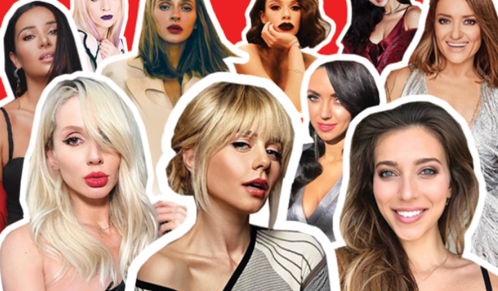 Фото українських зірок відображаються на зображенні