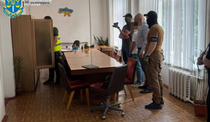 Графічне зображення корупційної схеми в Київській області