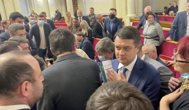 Сперечання Разумкова і Третьякової на Раді