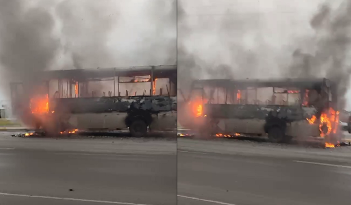 Пасажирська маршрутка в загорі