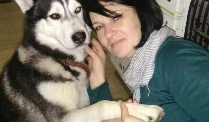 Жінка, замерзла на вулиці Херсона