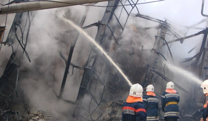 Дрон атакує газопереробний завод в Астрахані