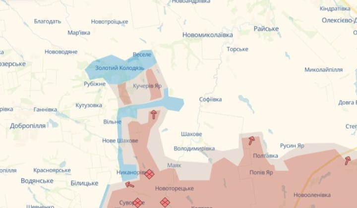 Militants near Dobropillya - the hideout is exposed