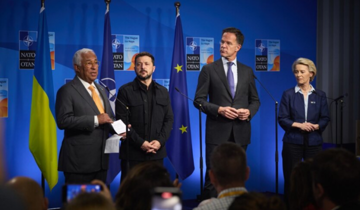 Зеленский встретился с лидерами ЕС и НАТО