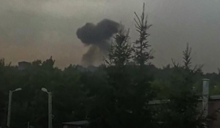 Украинские БПЛА поражают завод в Московской области