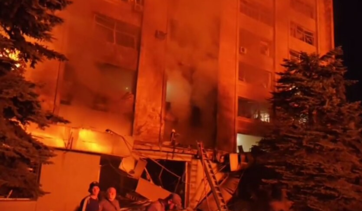 Successful strike on the command post in Donetsk