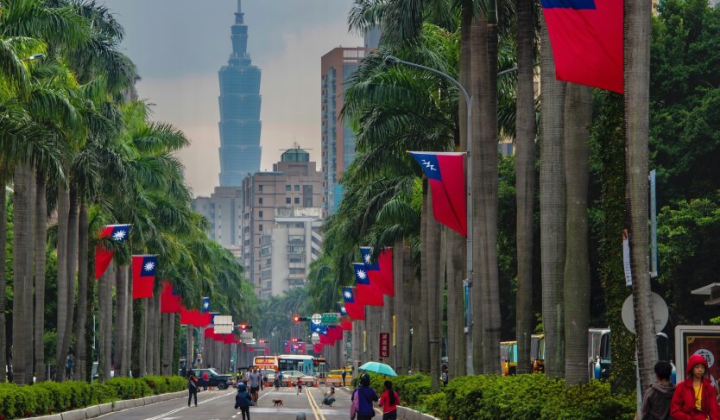 Прапор Тайваню та санкції