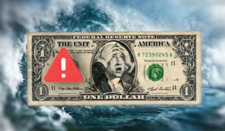 Монеты евро и доллара на фоне глобуса