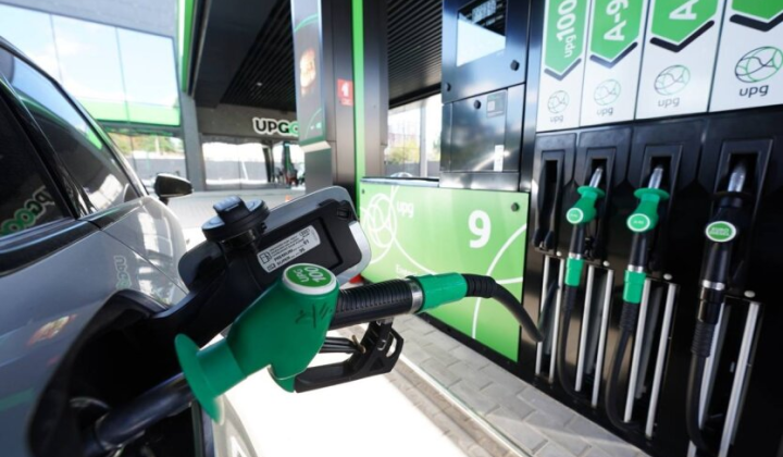 Графік імпорту високооктанового бензину в Україну