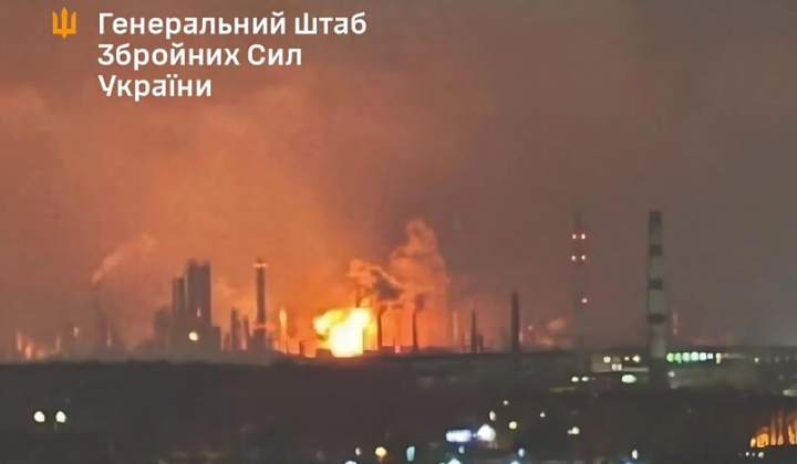 Фото зруйнованого НПЗ у Рязані