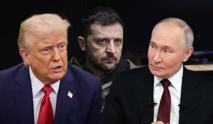 Meeting of Trump, Zelensky and Putin