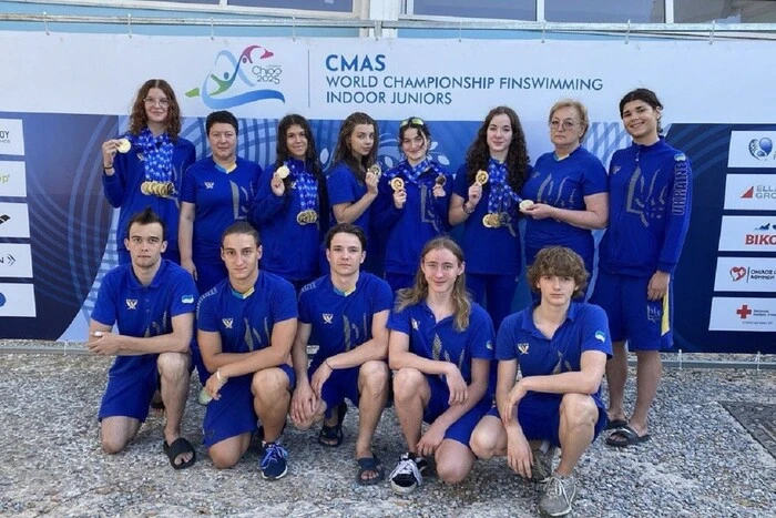 Українські дайвери здобули 10 нагород