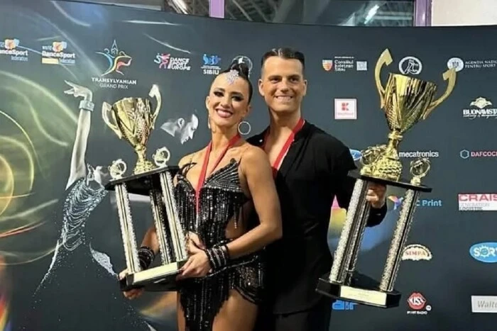 Украинский дуэт на пьедестале со серебром