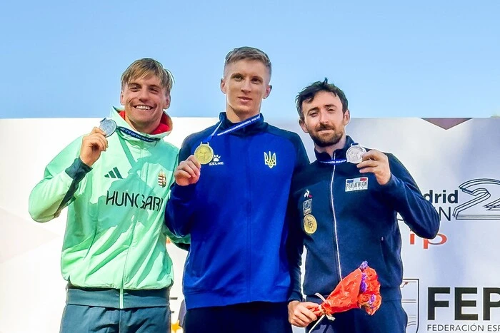 Ілля Ковальчук з дипломом чемпіона Європи
