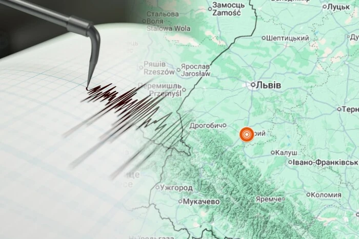 Толчки землетрясения в Украине