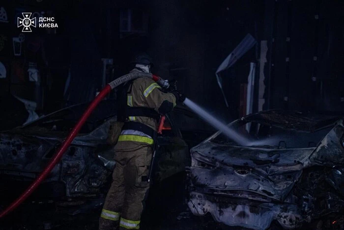 Атака дронов на Киев чрезвычайное событие