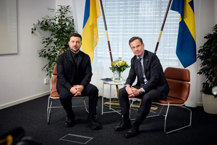 Встреча Зеленского и премьера Швеции