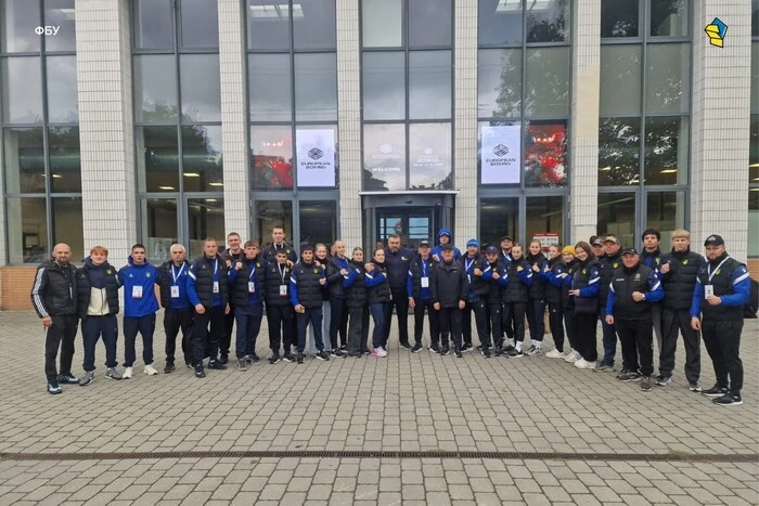 Українські боксери на підіумі