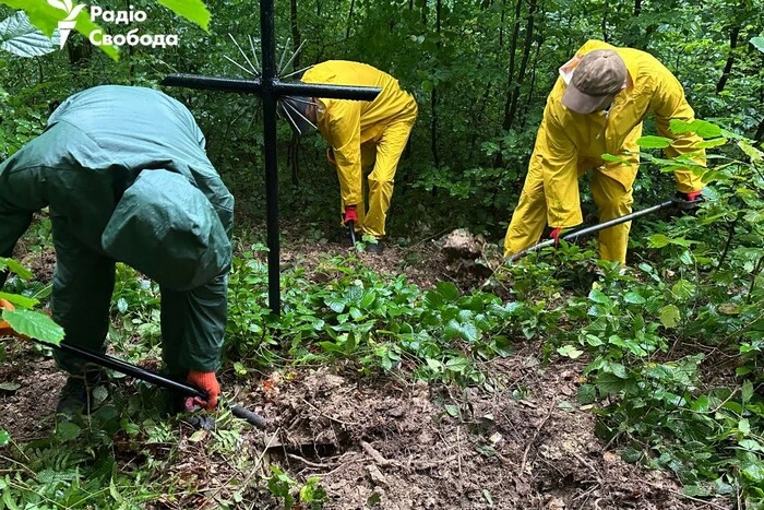 Ексгумація останків бійців УПА в Польщі
