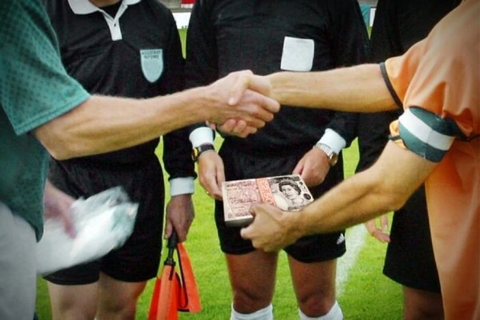 Задержанные подозреваемые в ставках на футбольные матчи