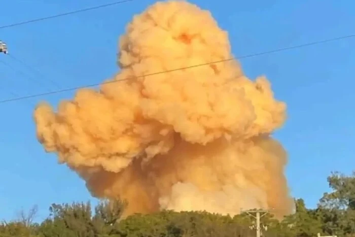 Взрыв на химическом заводе в Миссисипи