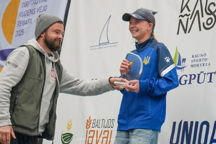 Мадонич - призер международной регаты в Литве